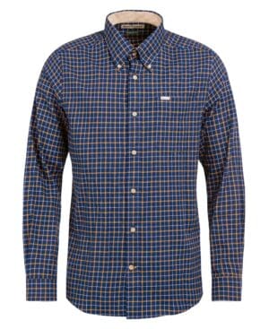 Barbour Mens Bank Regular Long Sleeved Shirt 2 (Custom) (1)