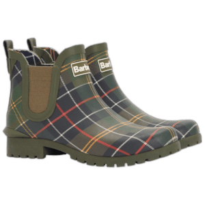 barbour wilton tartan cutout