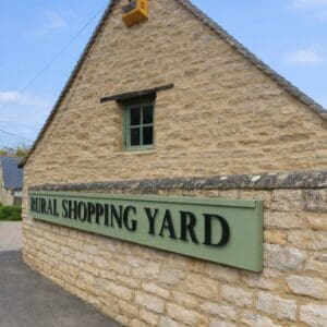 shopping yard rural square