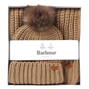 Barbour Saltburn Scarf & Beanie Gift Set