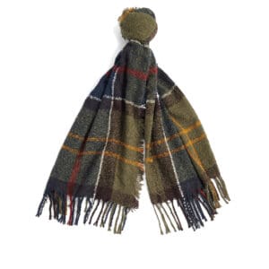 Barbour Tartan Boucle Scarf Classic Tartan 1