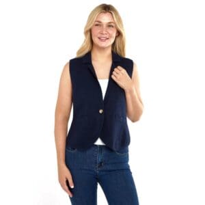 Ladies Knitted Gilet